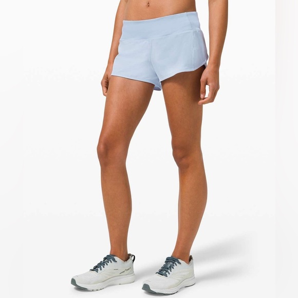 LULULEMON Women’s Light Blue Athletic Shorts - Picture 5 of 12
